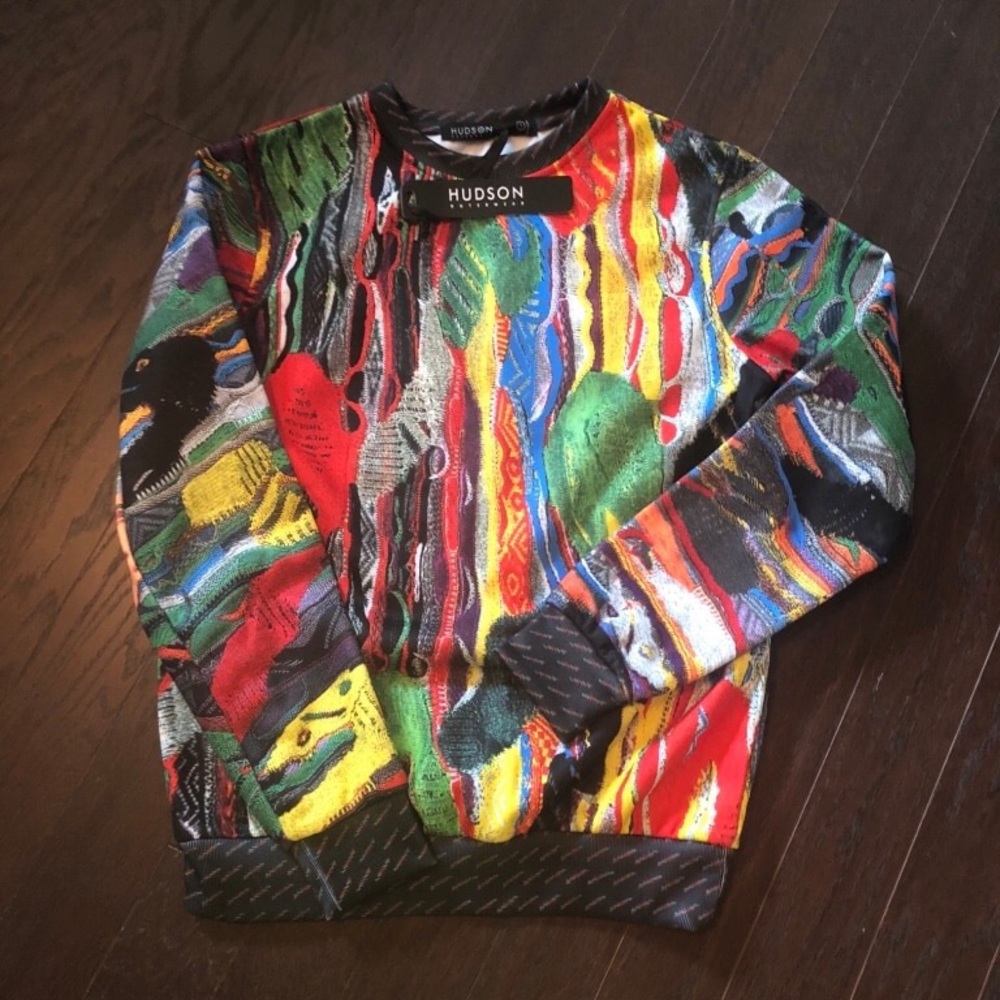 HUDSON multi color shirt